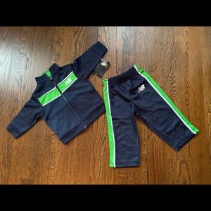 NWT New Balance Boys 2pc. Track suit (infant 3-6M)